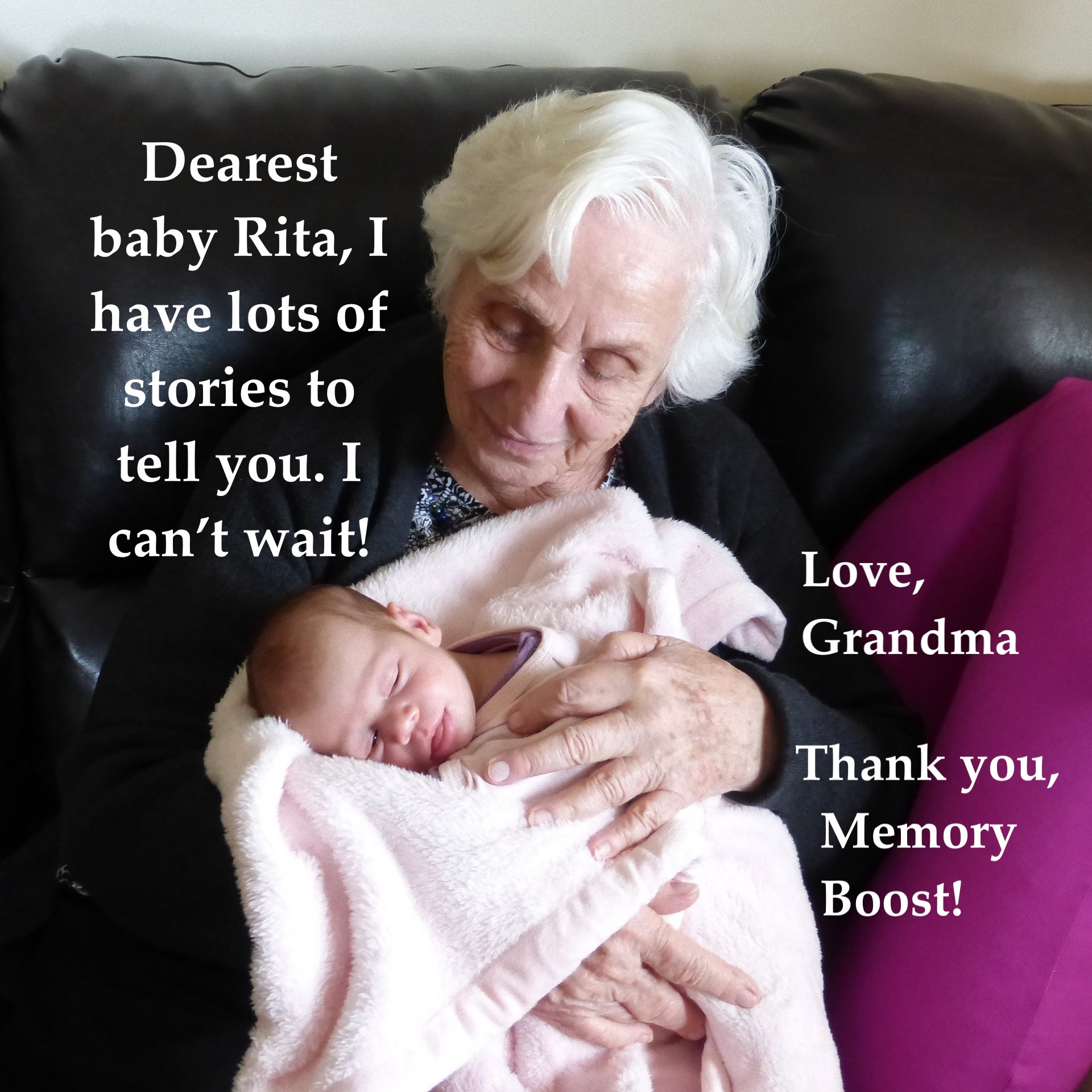 Grandma &amp; baby Rita for LP TY Boost